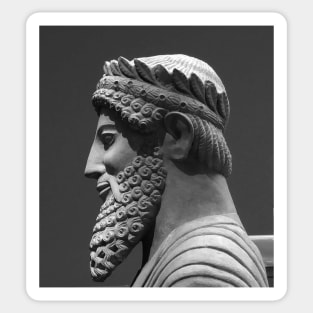 British Museum. Babylonian Statue Sticker